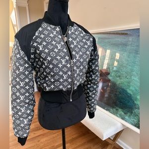 Custom B.Hills Exclusive x Louis Vuitton Jacket made from men’s shirt